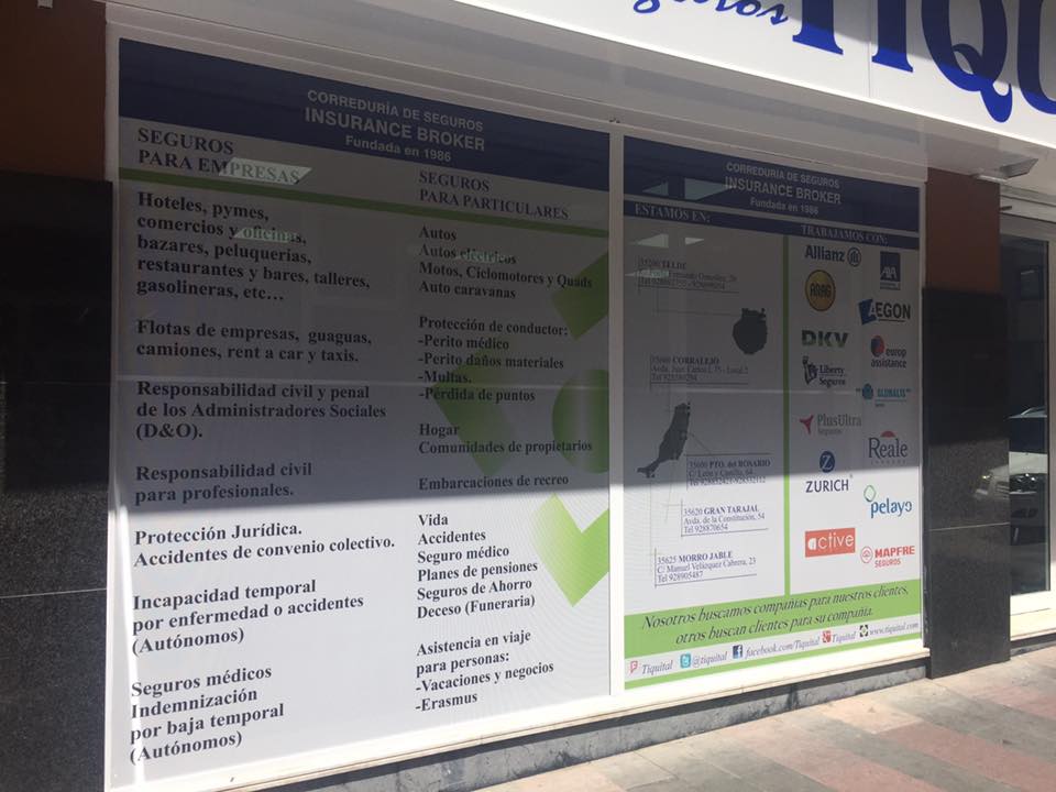 Impresión digital realizada por Acxel luminosos